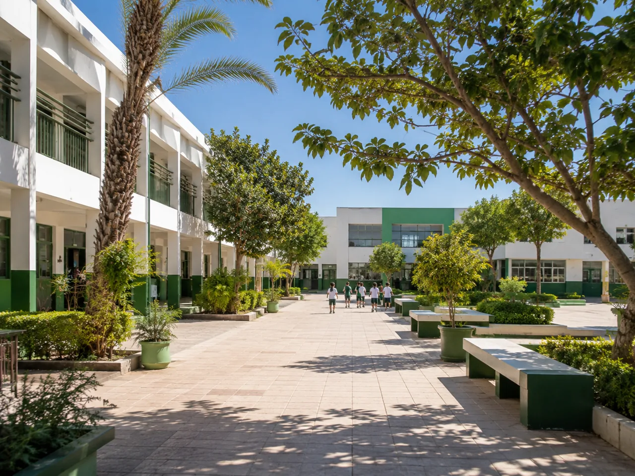 La cour